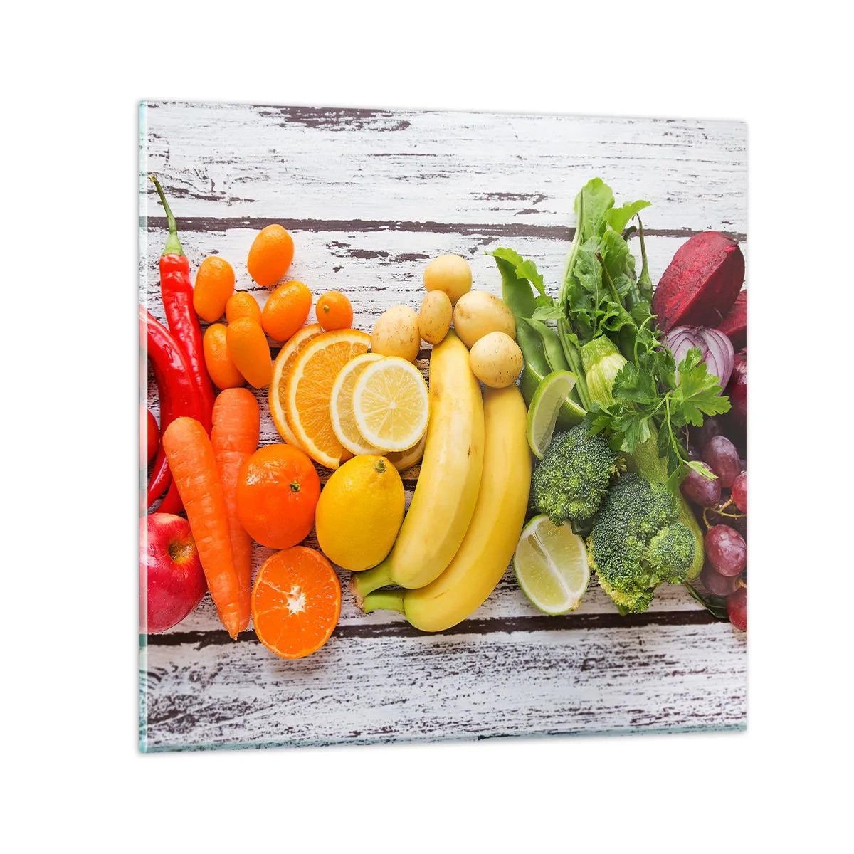 Tablou pe sticlă - Nu este de ajuns? - 50x50 cm