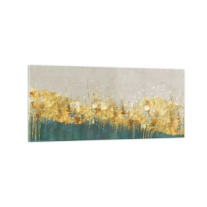 Tablou pe sticlă - Frontiera de aur - 120x50 cm