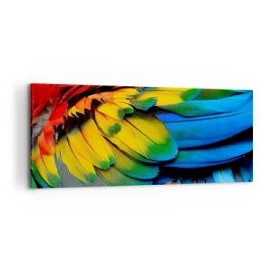 Tablou pe pânză - Pasăre de paradis - 100x40 cm
