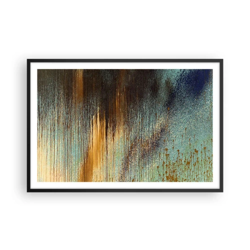 Poster în ramă neagră - O compoziție cromatică neaccidentală - 91x61 cm