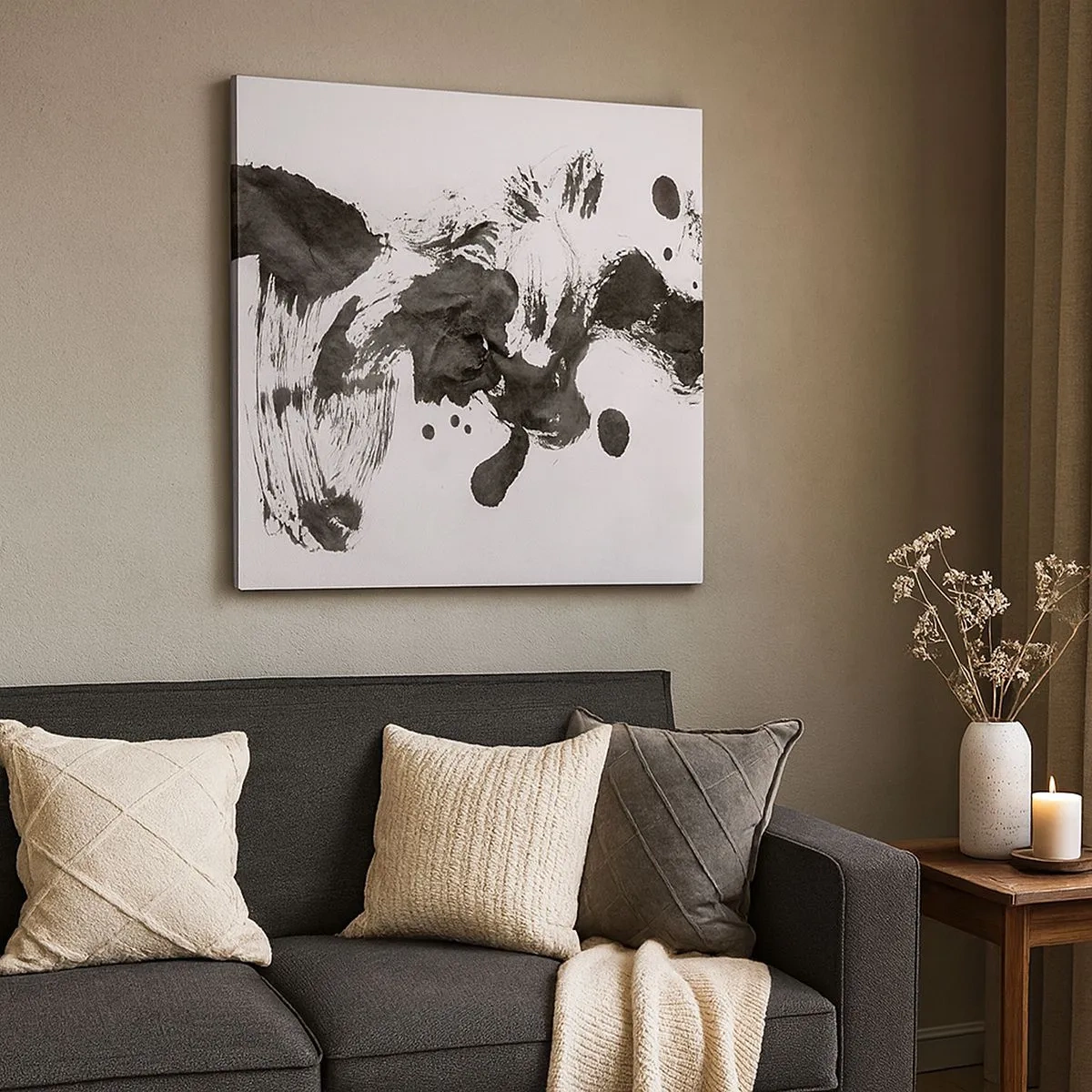 Tablou pe pânză - Metodă în nebunie? - 30x30 cm