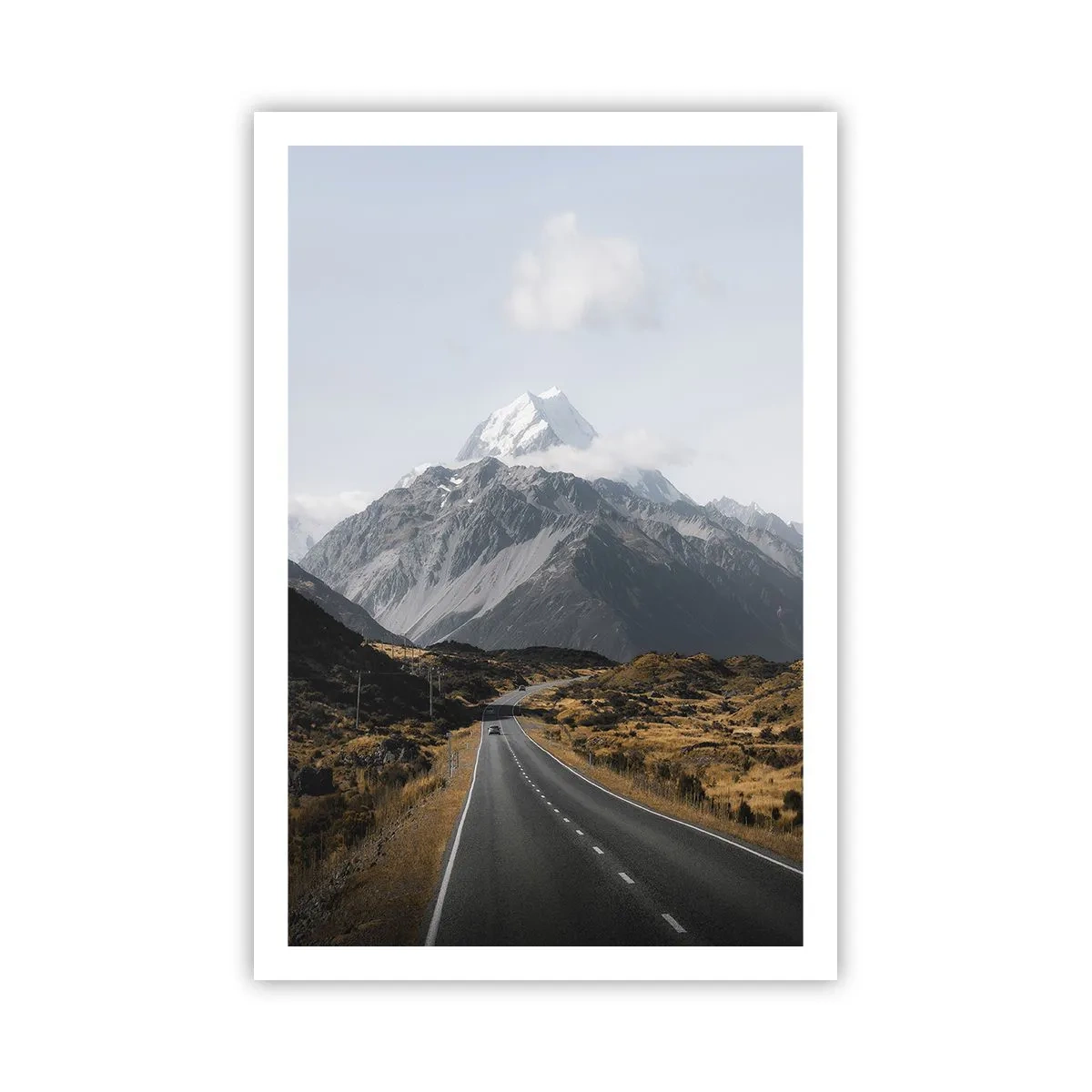 Poster - Drumul spre inima munților - 61x91 cm