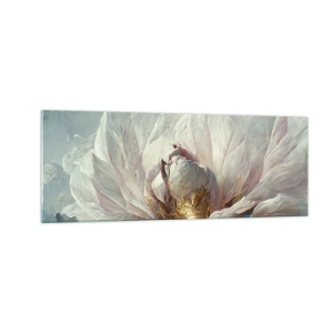 Tablou pe sticlă - Înflorește o dată la o sută de ani - 140x50 cm