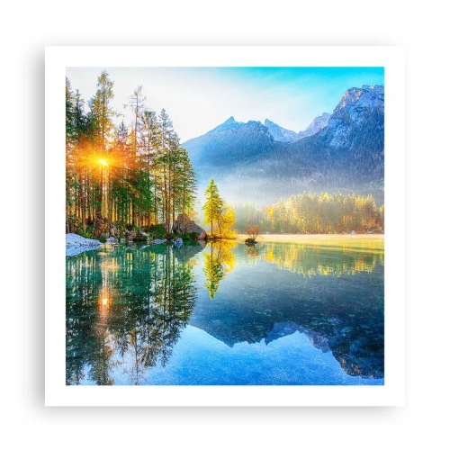 Poster - Maiestate și dulceață - 60x60 cm