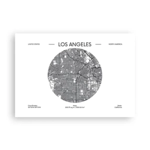 Poster - Anatomia Los Angeles - 100x70 cm