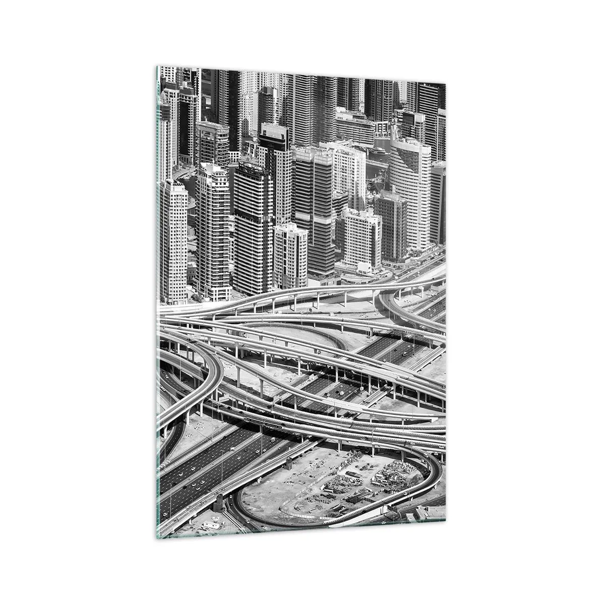 Tablou pe sticlă - Dubai - orașul imposibil - 70x100 cm