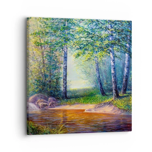 Tablou pe pânză - Cadru idilic - 30x30 cm