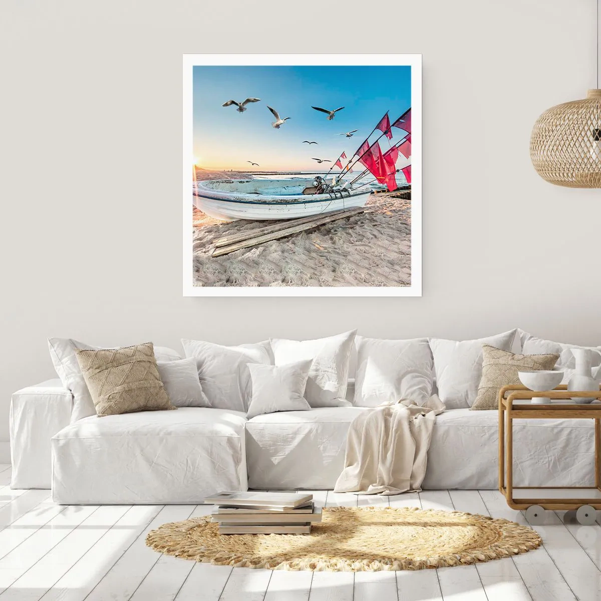 Poster - O odihnă binemeritată - 40x40 cm