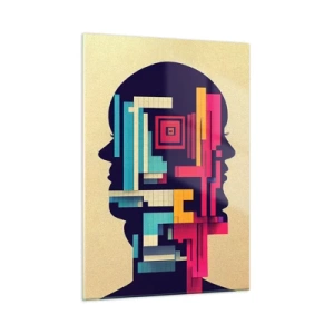 Tablou pe sticlă - Legături noi - 50x70 cm