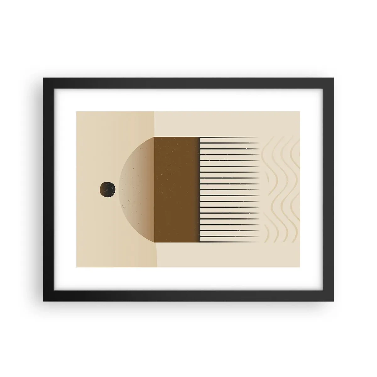 Poster în ramă neagră - Stări diferite - 40x30 cm