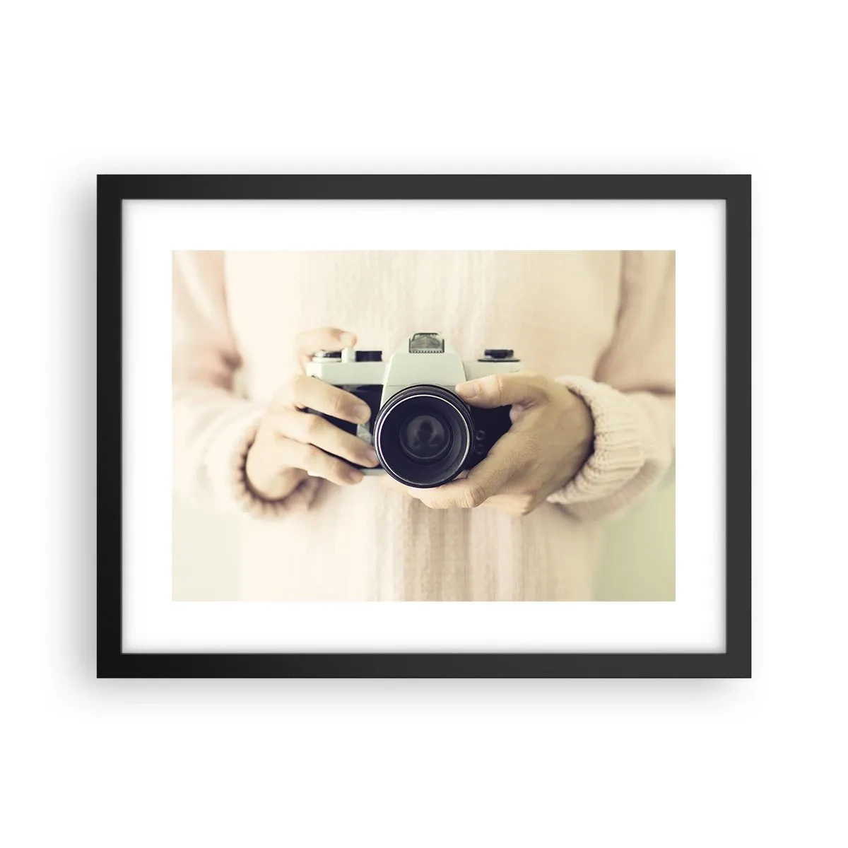 Poster în ramă neagră - Pentru a vedea mai multe... - 40x30 cm