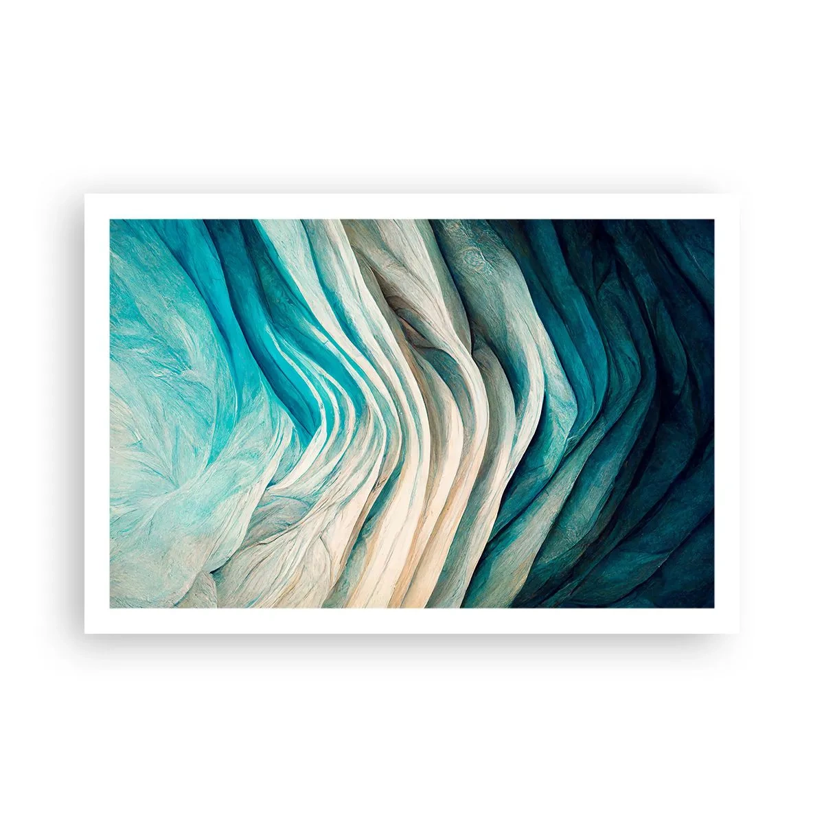 Poster - Insațiabilitate albastră - 91x61 cm