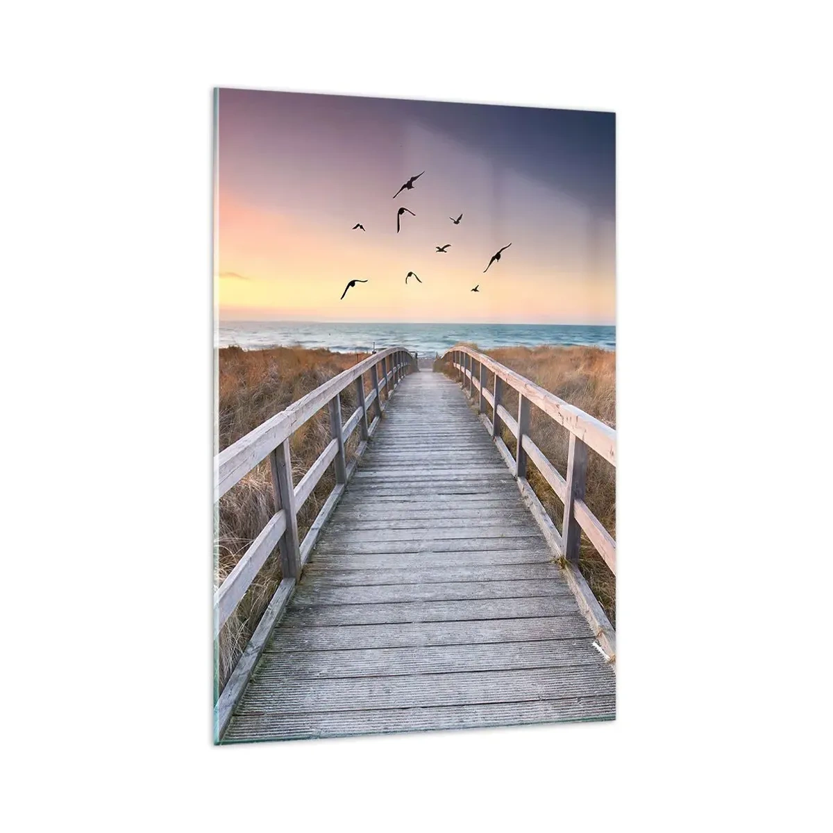 Tablou pe sticlă - Spațiul pentru a zbura - 80x120 cm