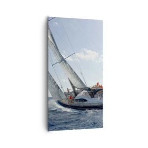 Tablou pe pânză - Să câștige cel mai bun - 65x120 cm