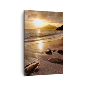 Tablou pe pânză - Urmează soarele spre dealuri - 80x120 cm