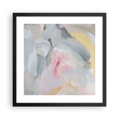 Poster în ramă neagră - Într-o lume de pastel - 40x40 cm