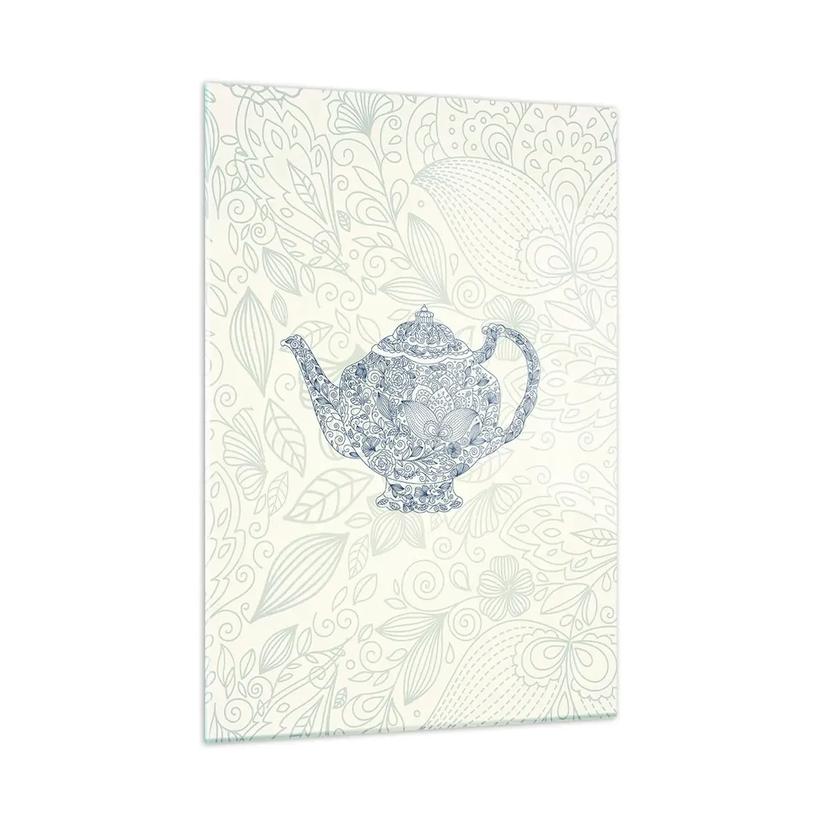 Tablou pe sticlă - Farmecul ceaiului - 50x70 cm