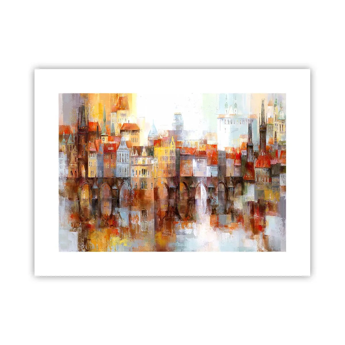 Poster - Frumos și sub pod - 40x30 cm