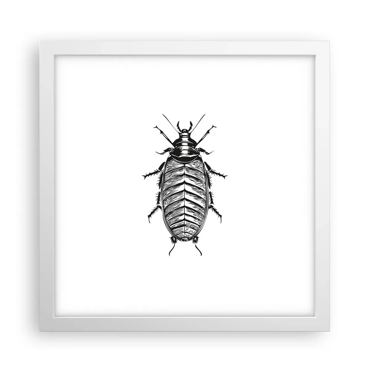 Poster în ramă albă - Ce specimen! - 30x30 cm