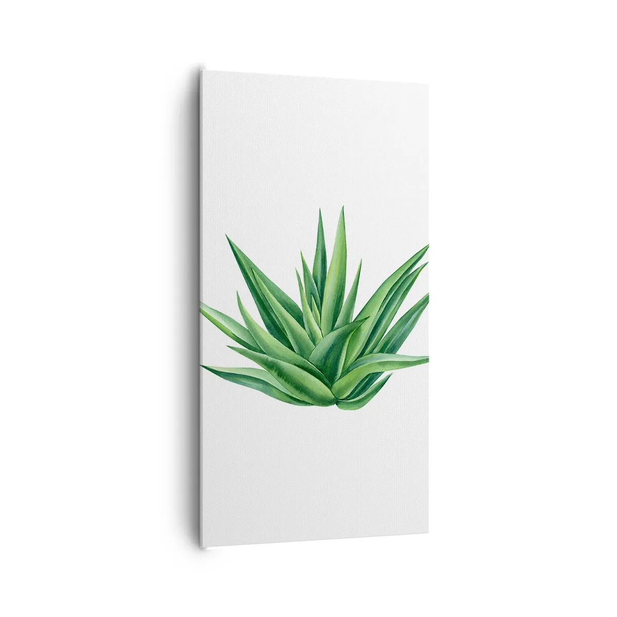 Tablou pe pânză - Verde - putere - viață - 65x120 cm