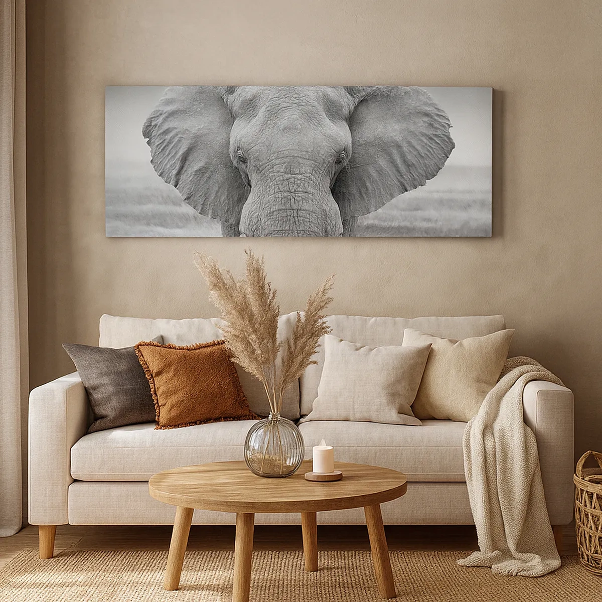 Tablou pe pânză - Bun venit în lumea mea - 30x30 cm