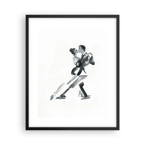 Poster în ramă neagră - Într-un ritm - 40x50 cm