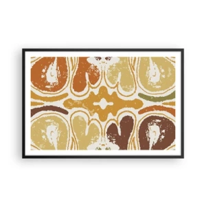 Poster în ramă neagră - Abstracție sentimentală - 91x61 cm