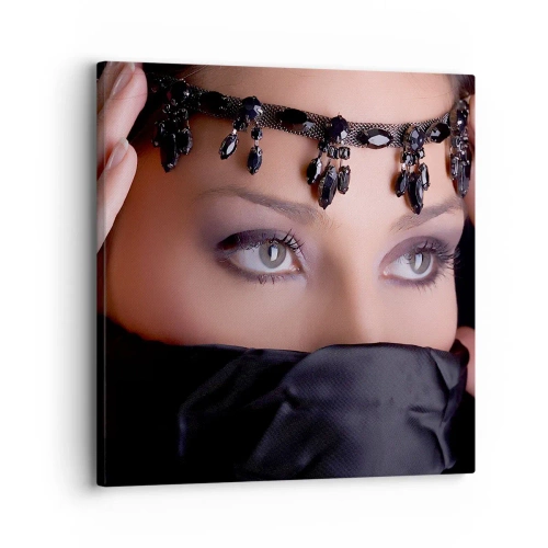 Tablou pe pânză - Mister oriental ispititor - 30x30 cm