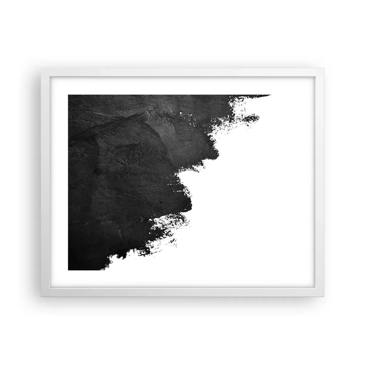 Poster în ramă albă - Elemente: pământ - 50x40 cm