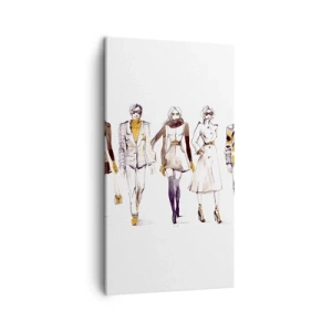 Tablou pe pânză - Chic discret, eleganță casuală - 45x80 cm