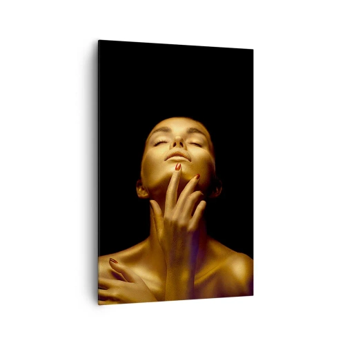 Tablou pe pânză - Ca mătasea aurie - 80x120 cm