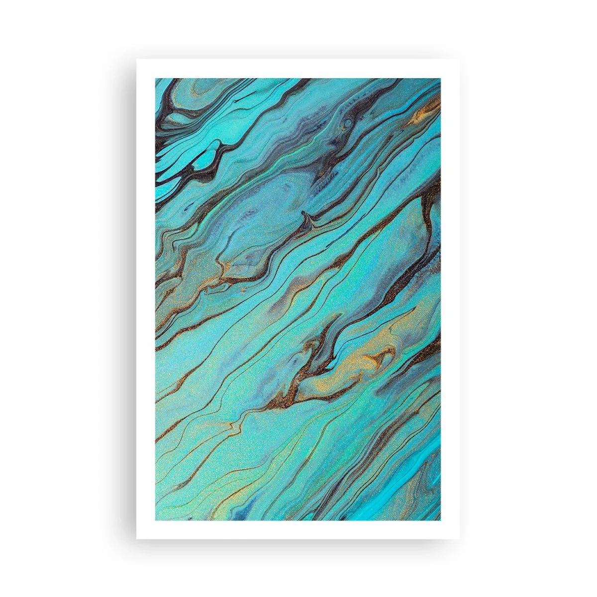 Poster - Mareea turcoaz - 61x91 cm