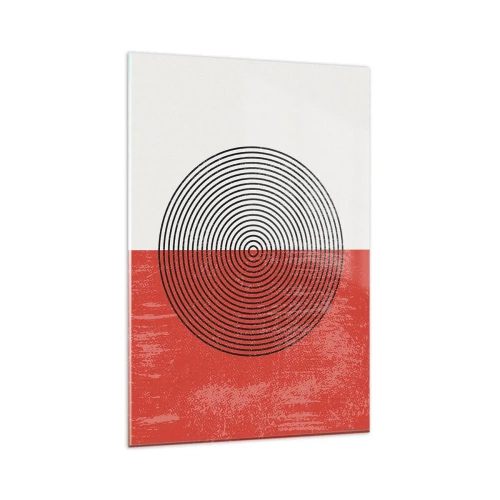 Tablou pe sticlă - Direct la subiect - 80x120 cm