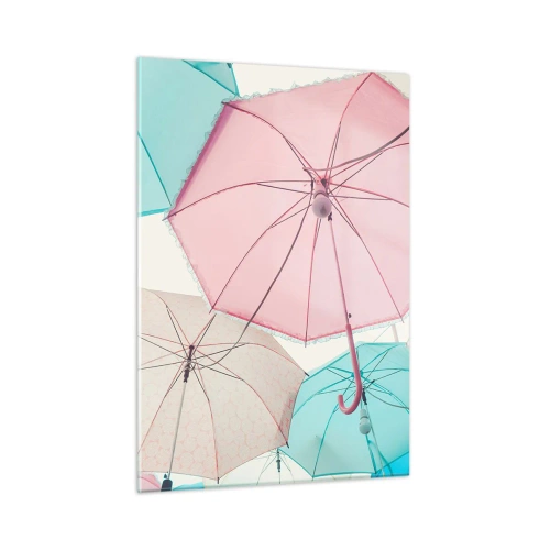 Tablou pe sticlă - Uneori soare, alteori ploaie - 50x70 cm