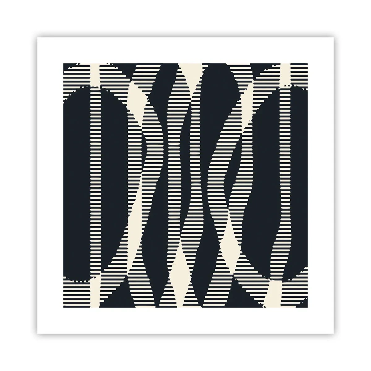 Poster - Încercare de străpungere a întunericului - 40x40 cm