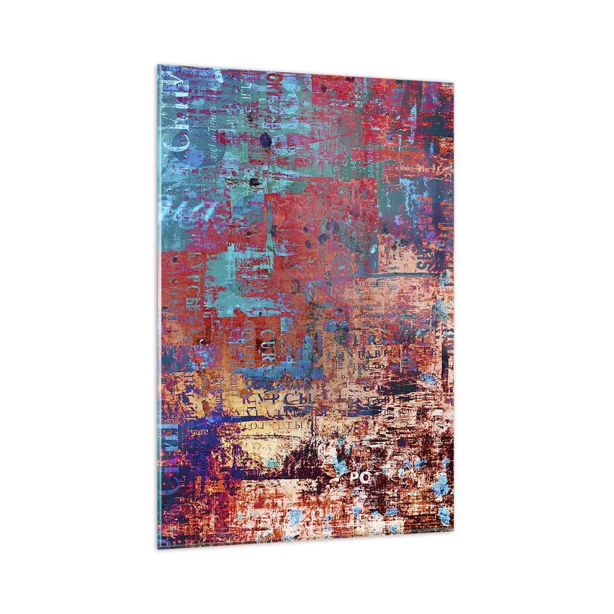 Tablou pe sticlă - Memorie și uitare - 80x120 cm