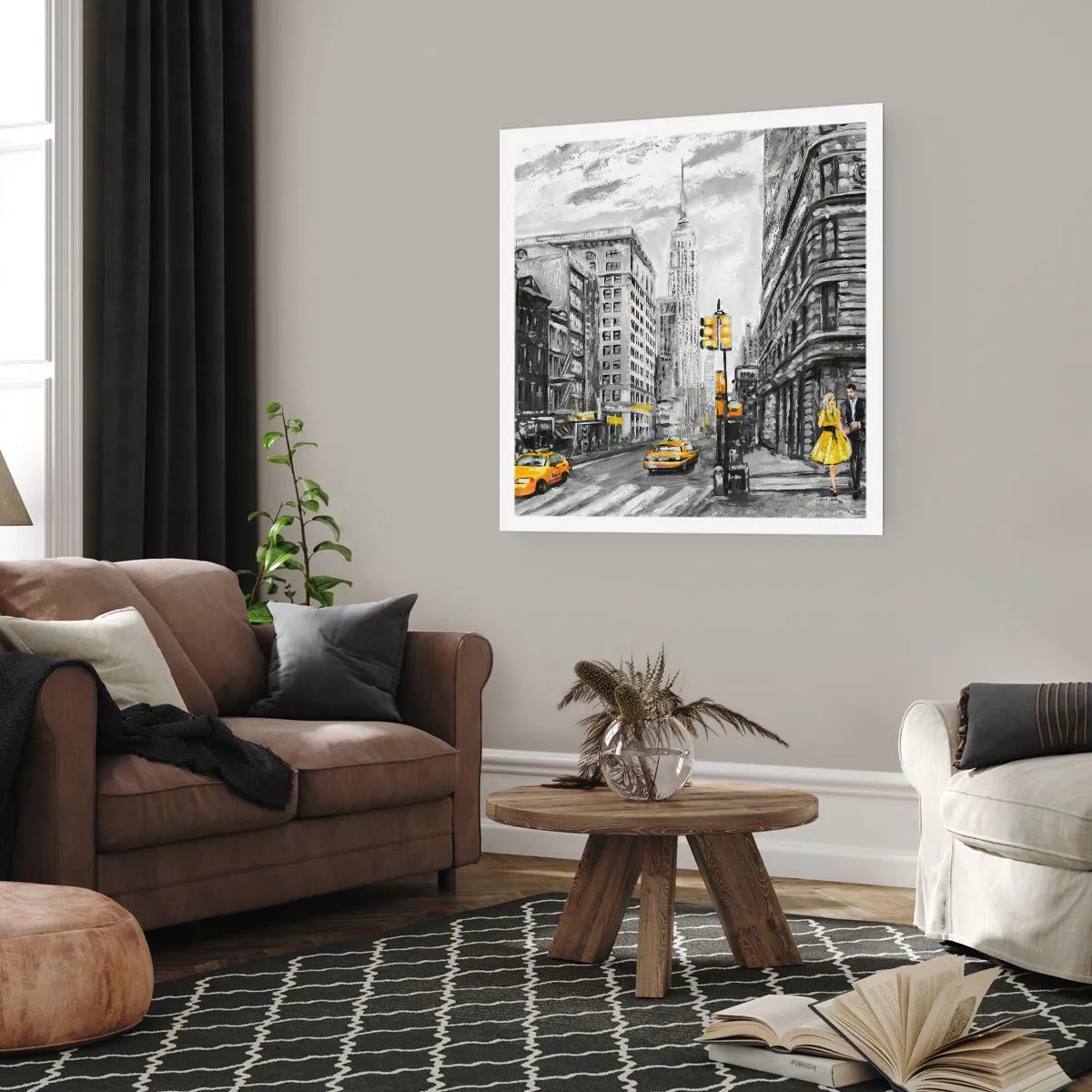 Poster - O poveste din New York - 60x60 cm