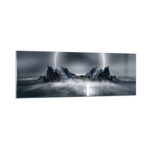 Tablou pe sticlă - Final de poveste - 90x30 cm