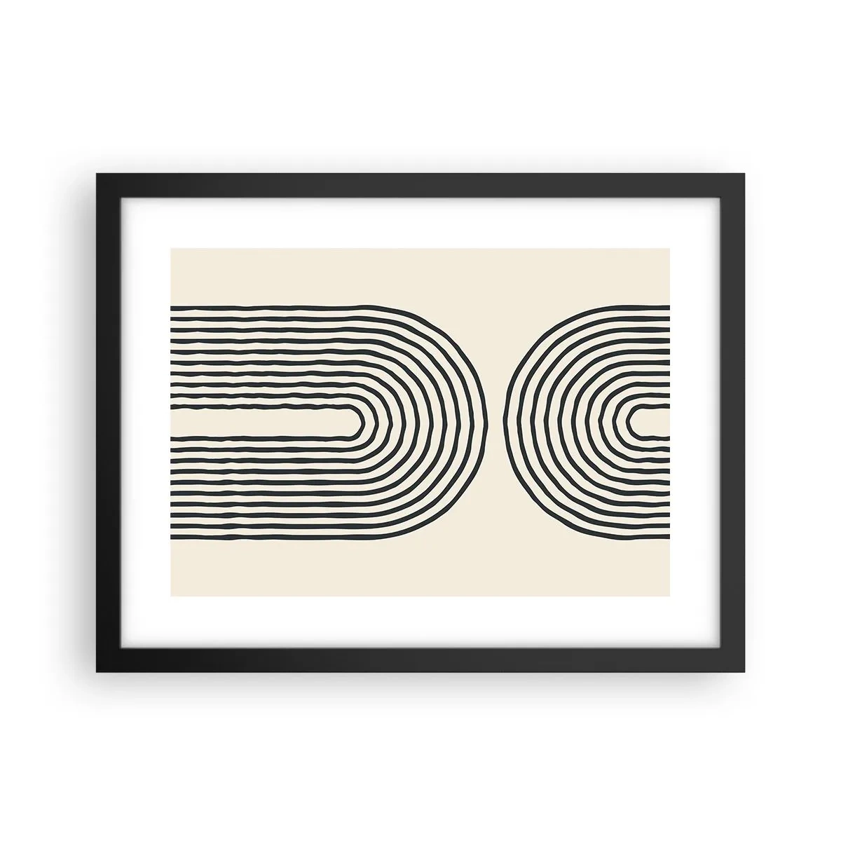 Poster în ramă neagră - În curând... - 40x30 cm