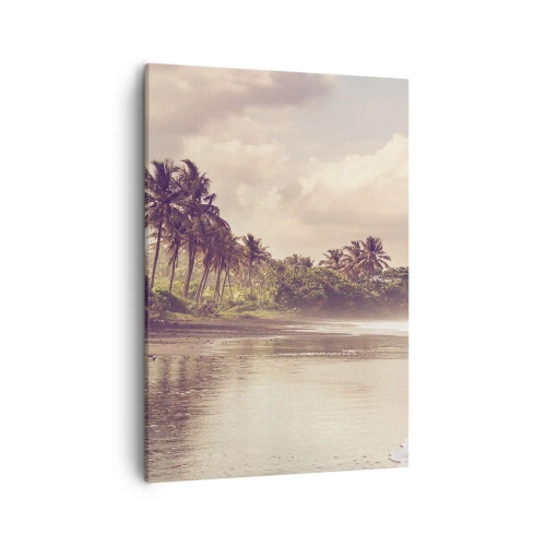 Tablou pe pânză - Mângâind valurile - 50x70 cm