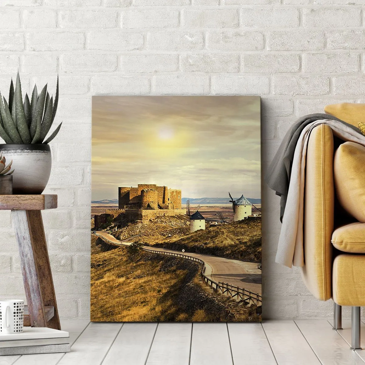 Tablou pe pânză - Don Quijote apare imediat - 70x100 cm