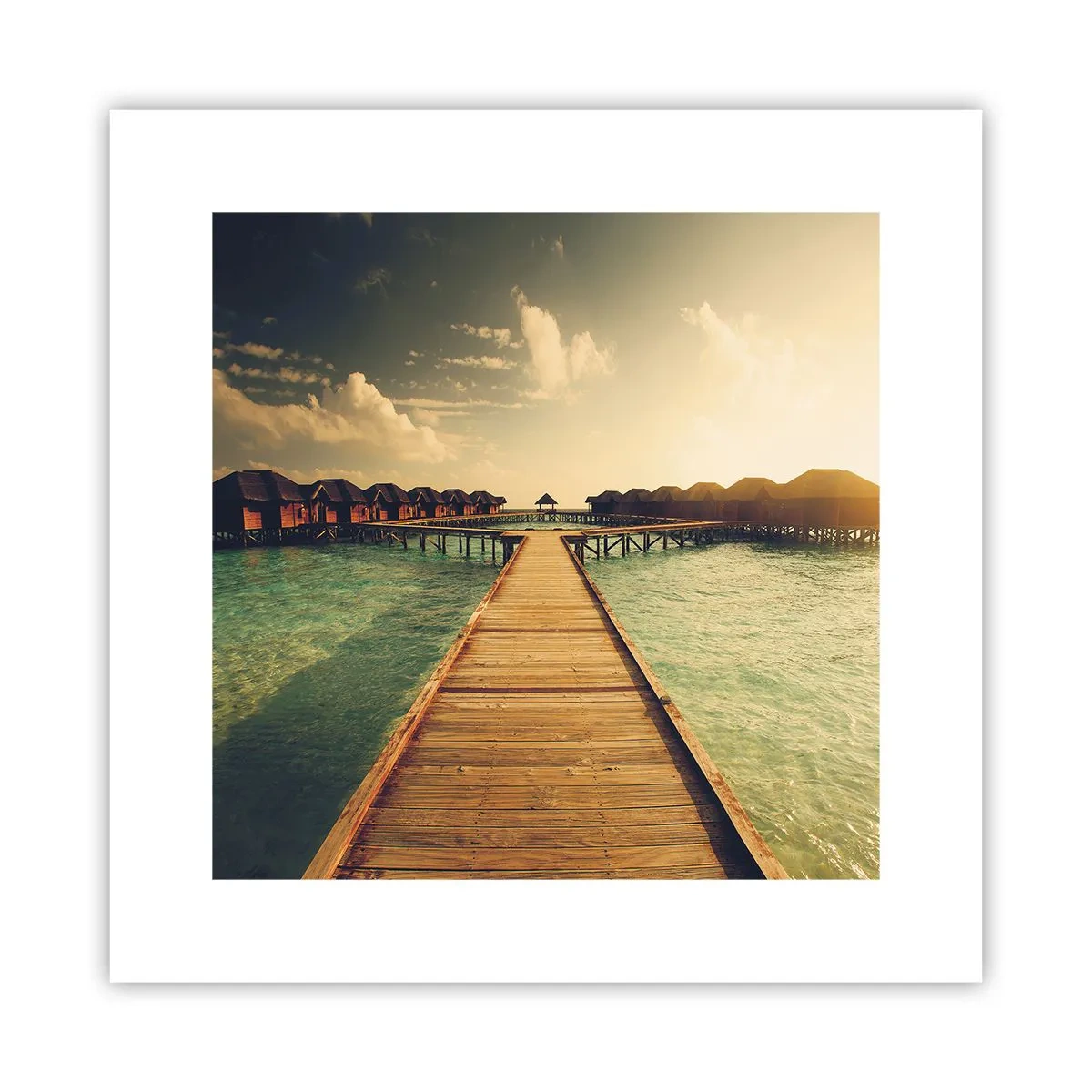 Poster - O invitație caldă - 30x30 cm