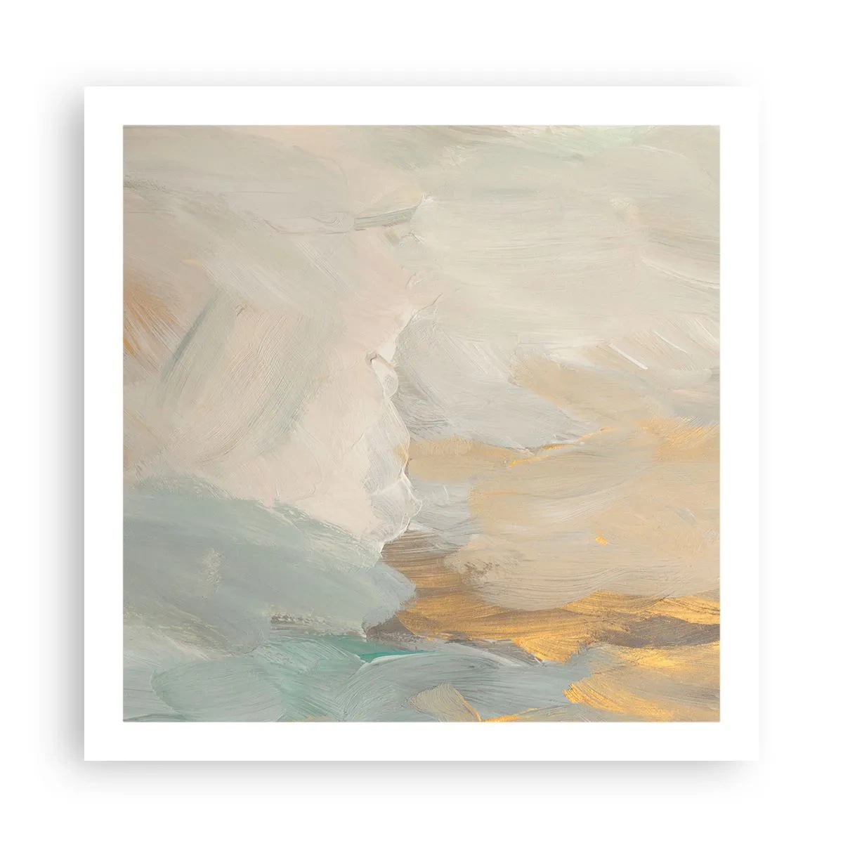 Poster - Abstracție - lumea blândeții - 60x60 cm