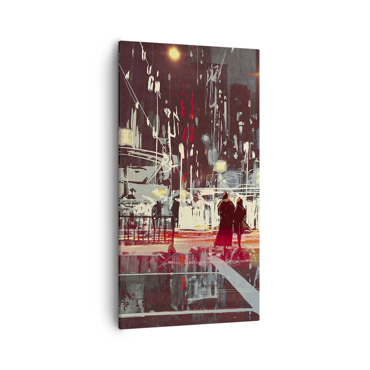 Tablou pe pânză - O trecere metropolitană - 55x100 cm