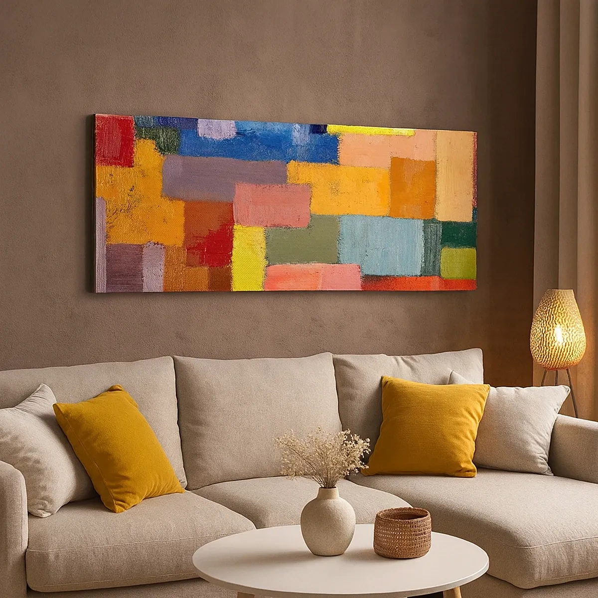 Tablou pe pânză - Fiecare diferită, toate colorate - 30x30 cm