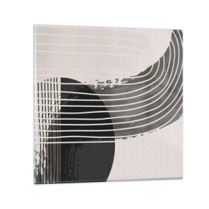 Tablou pe sticlă - Până acolo și înapoi - 40x40 cm