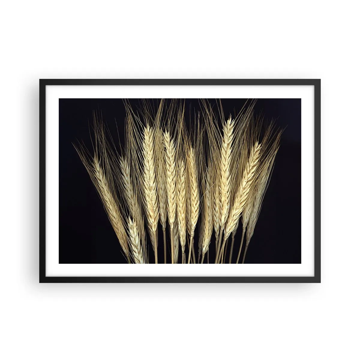 Poster în ramă neagră - Magie rustică - 70x50 cm
