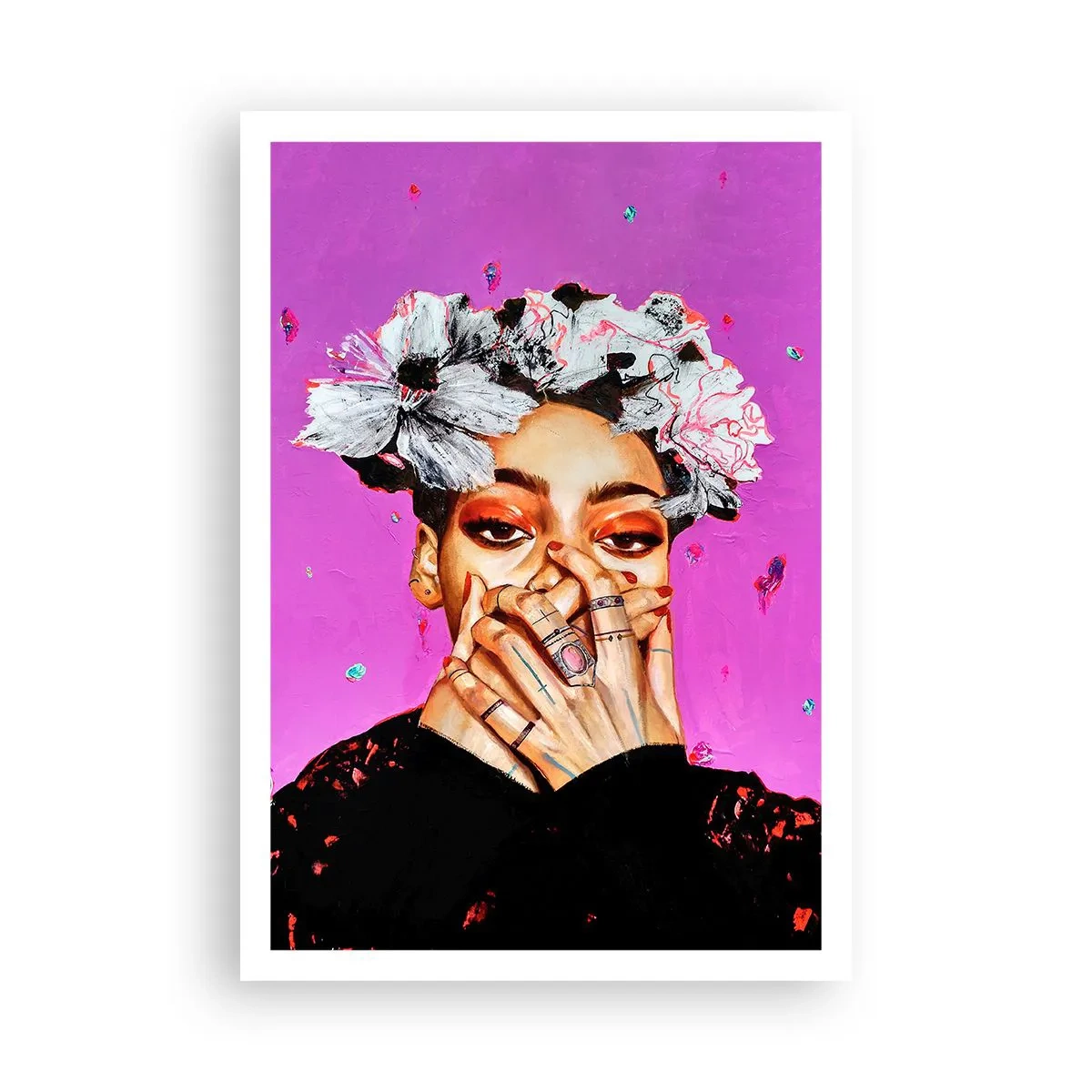 Poster - Un pic nebună - 70x100 cm