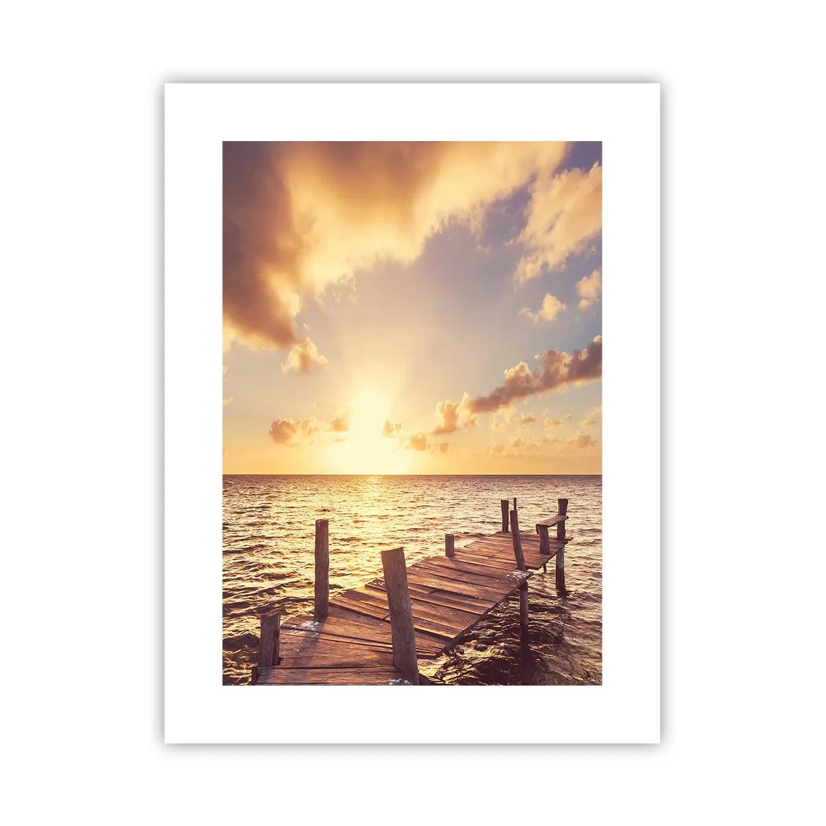 Poster - Tărâmul de aur al blândeții - 30x40 cm