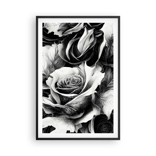 Poster în ramă neagră - Mereu regina - 61x91 cm